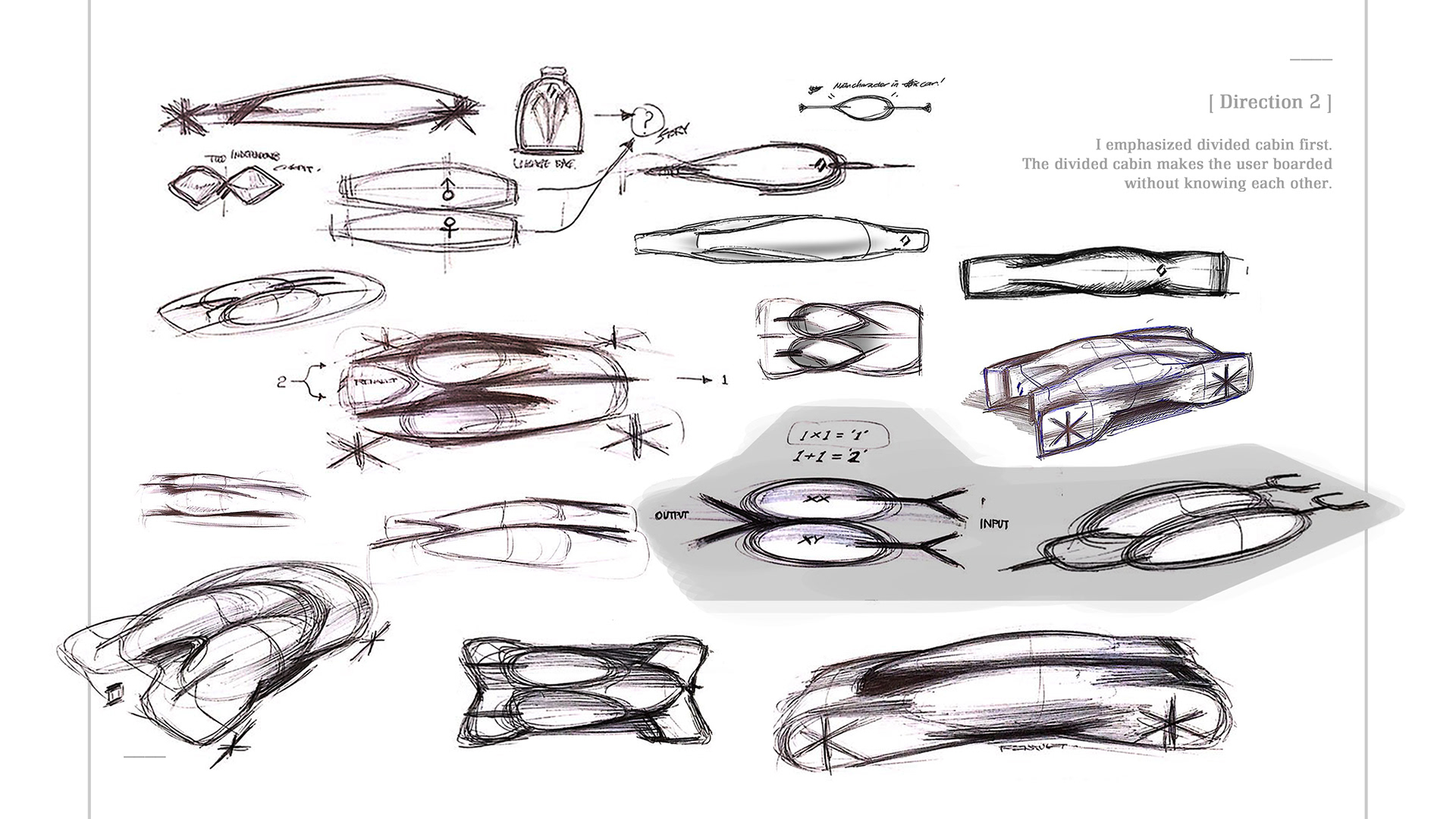 Renault Project Concept 7 Renault Project XY-2 Can Fit Two – But They Won’t See Or Be Seen