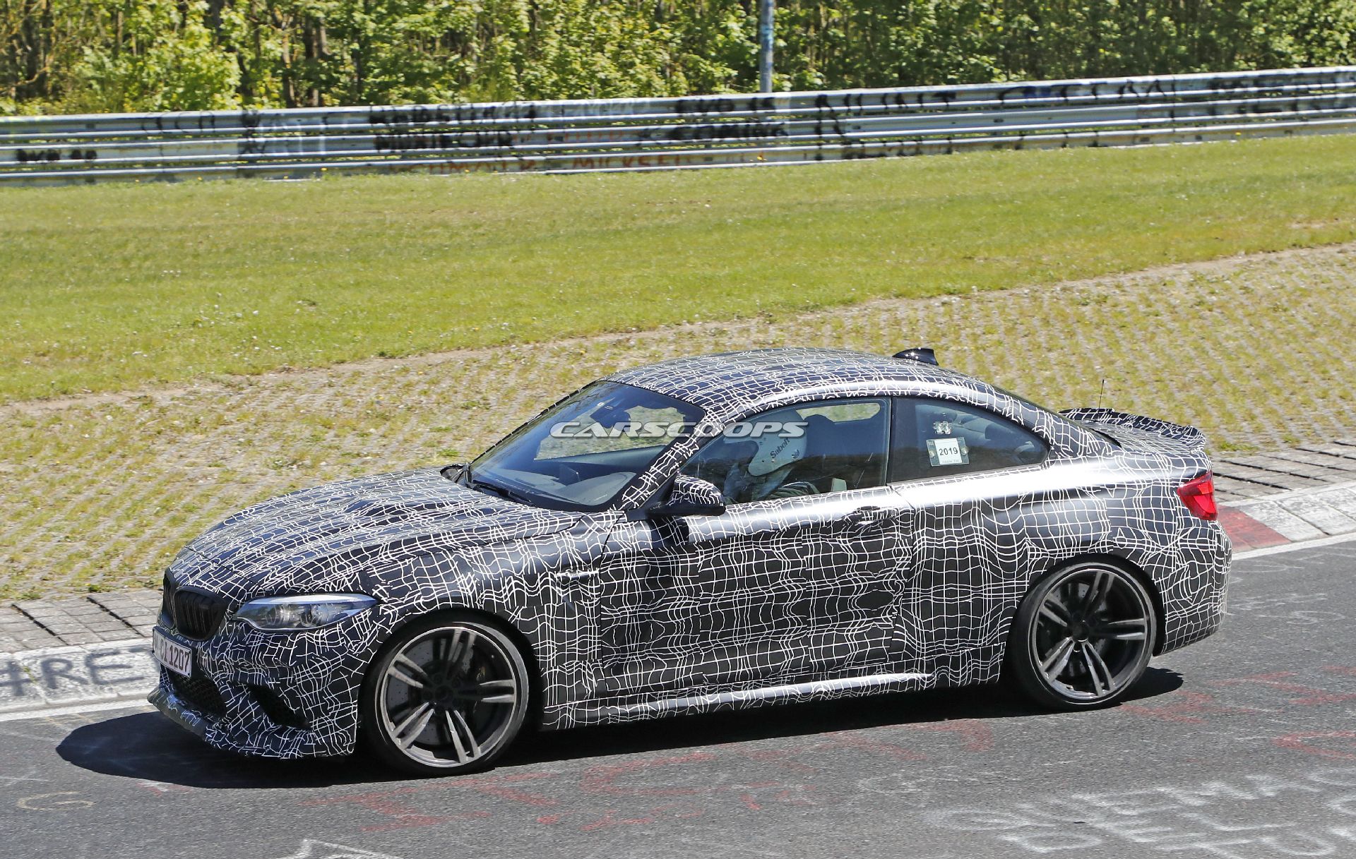 BMW M2 CS Nabbed Testing With Carbon Fiber Parts Galore