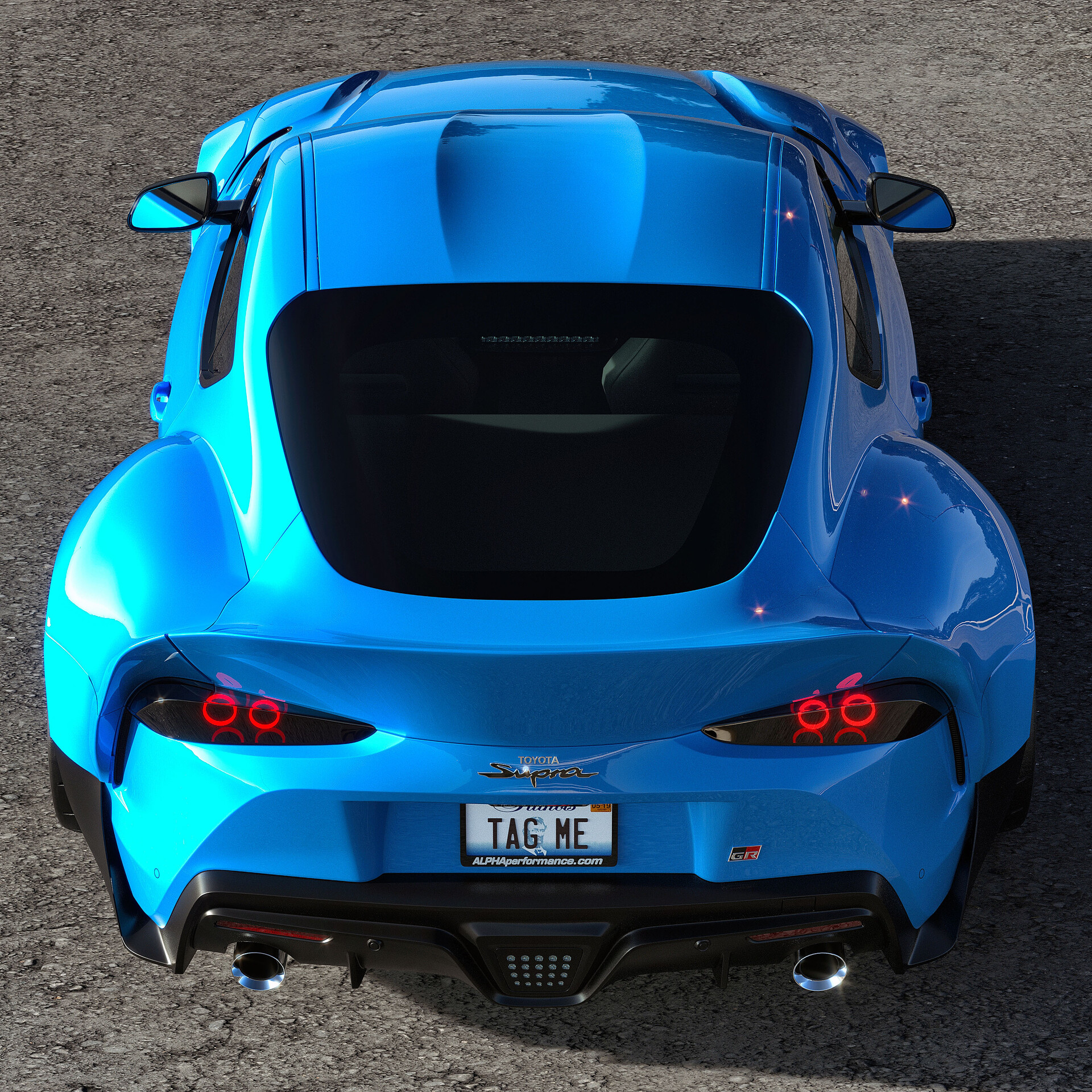 This Is What The New Toyota Supra Looks Like With A Widebody Kit