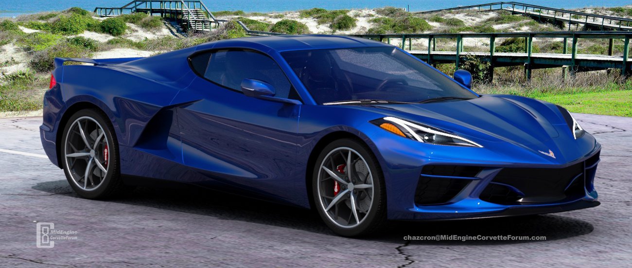 Latest 2020 Chevrolet Corvette C8 Renderings Seem Almost Real