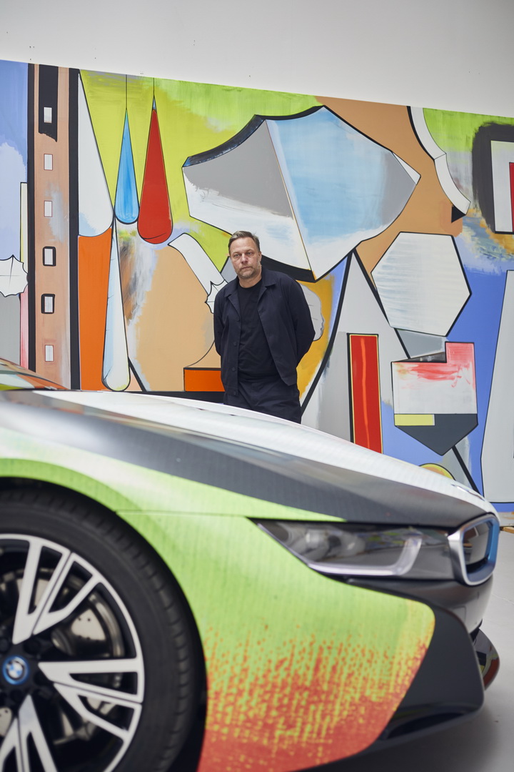 bmw i8 art car thomas scheibitz 12 BMW i8 Gains A Colorful Look For The Sake Of Art