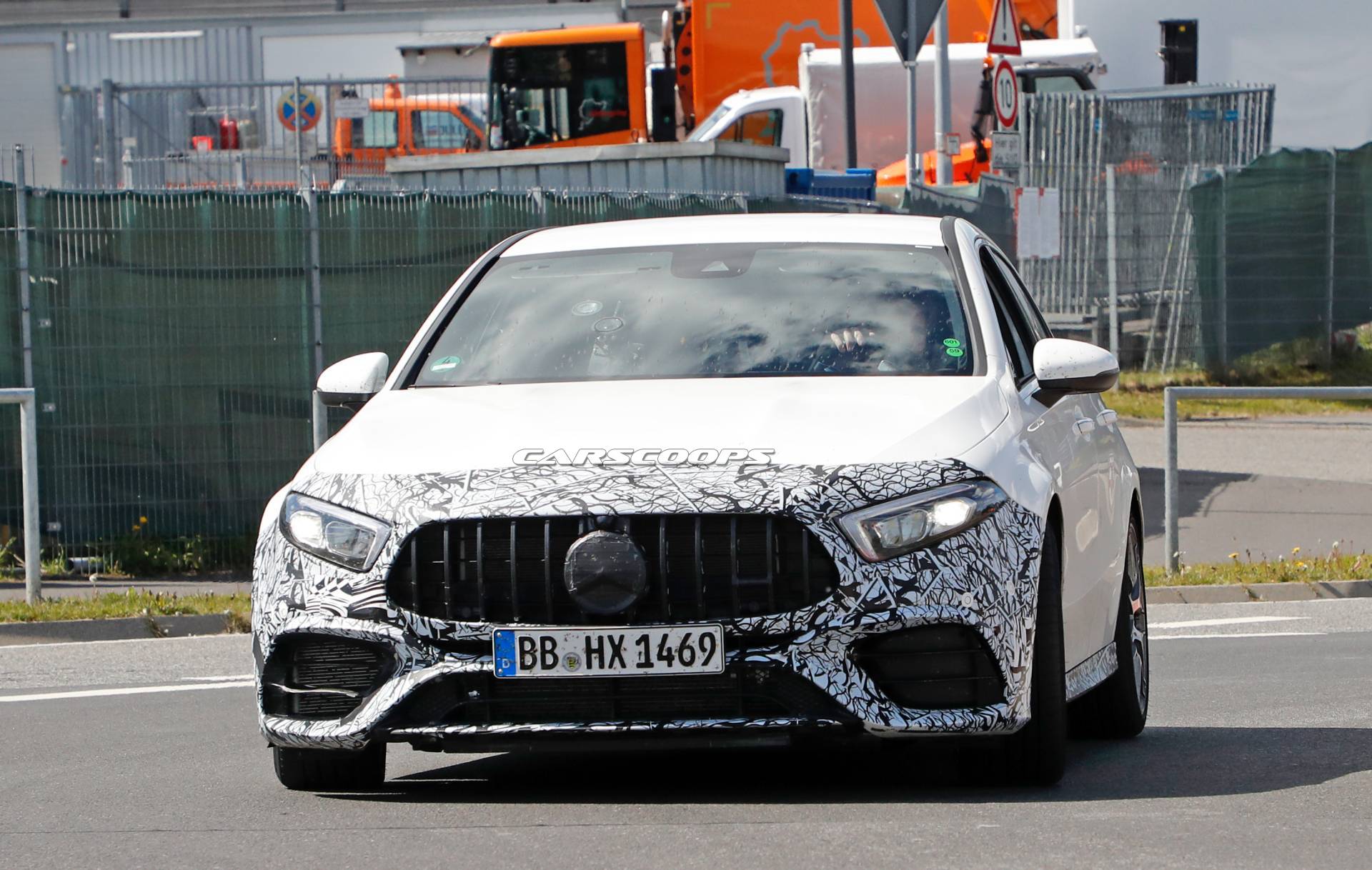 2020 Mercedes-AMG A45 Tackles The Nürburgring Virtually Undisguised