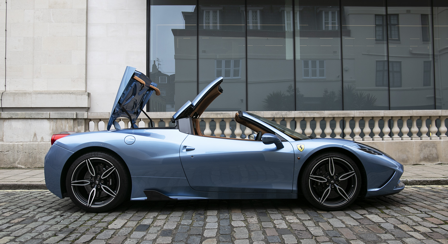 Ferrari 458 Speciale A: An $850K Baby Blue Dream Come True
