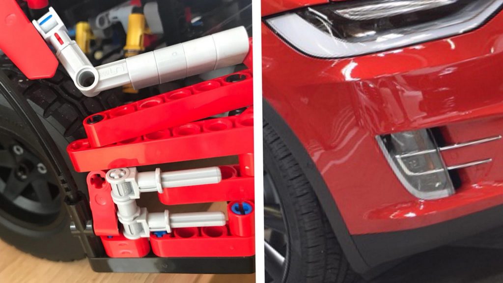 Tesla Model X Recreated On Amazing 110 Scale Model By Lego