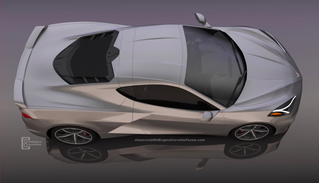 Latest 2020 Chevrolet Corvette C8 Renderings Seem Almost Real