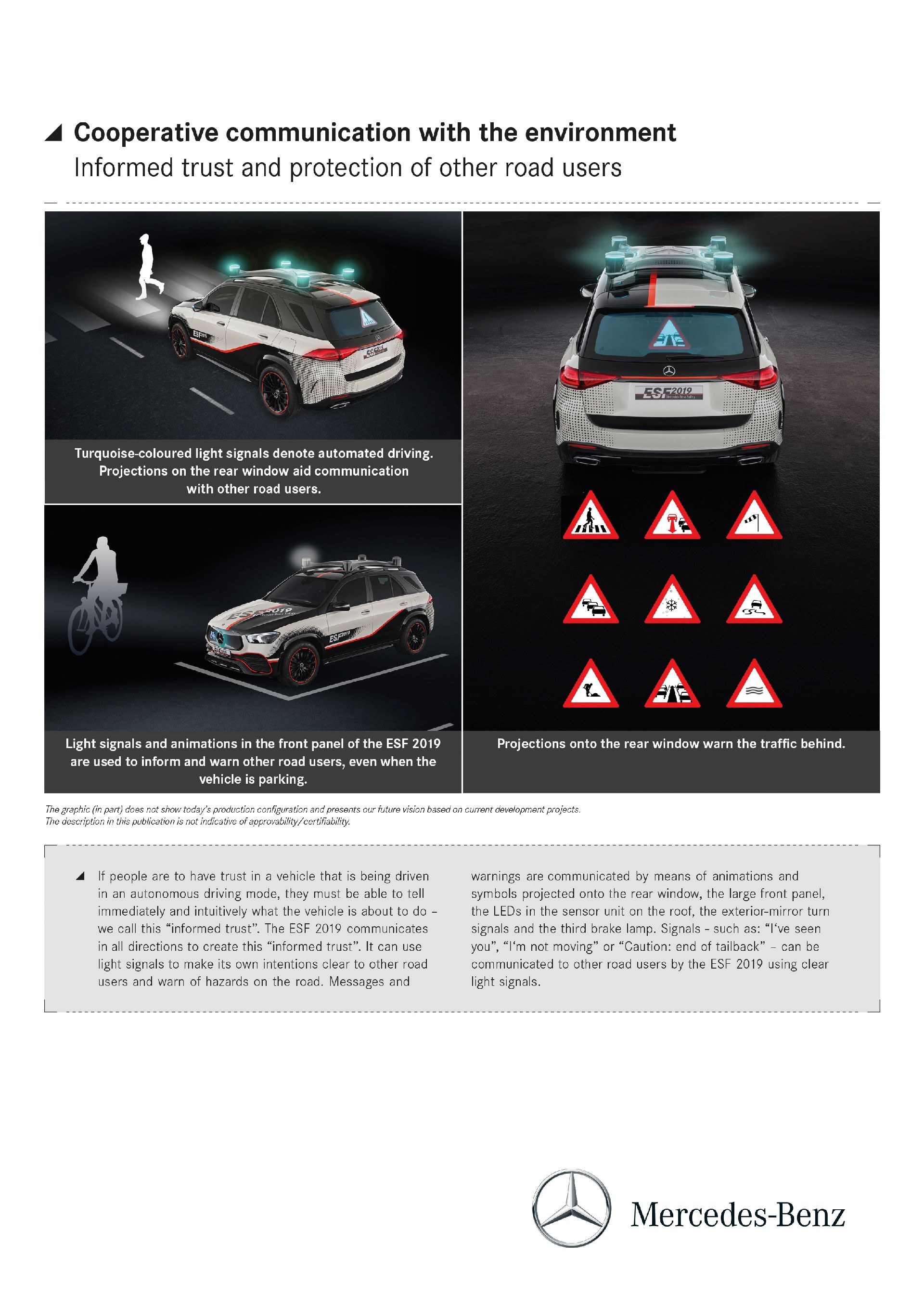 Das Experimental-Sicherheits-Fahrzeug (ESF) 2019
The Experimental Safety Vehicle (ESF) 2019 Mercedes’ New Experimental Safety Vehicle Points Towards The Future