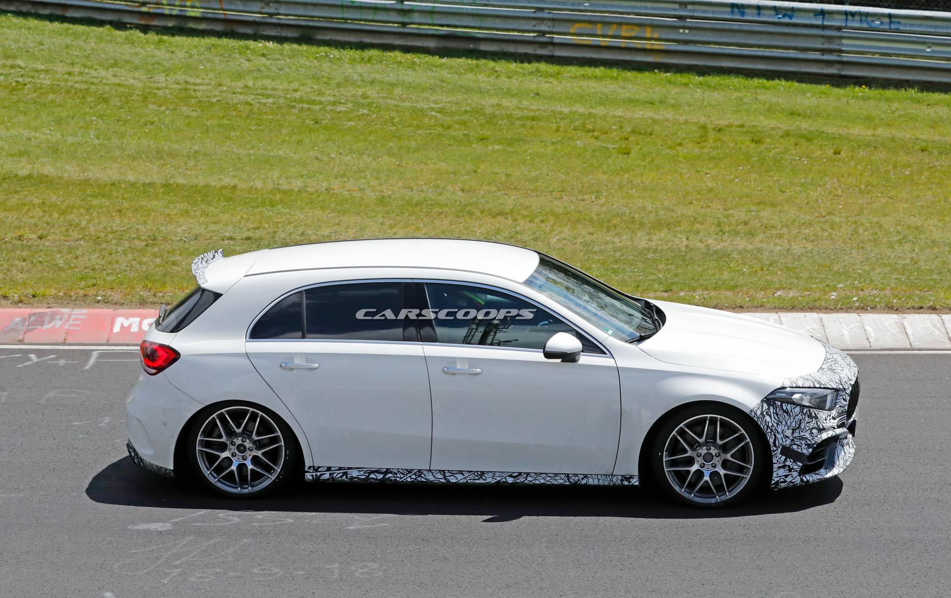 2020 Mercedes-AMG A45 Tackles The Nürburgring Virtually Undisguised