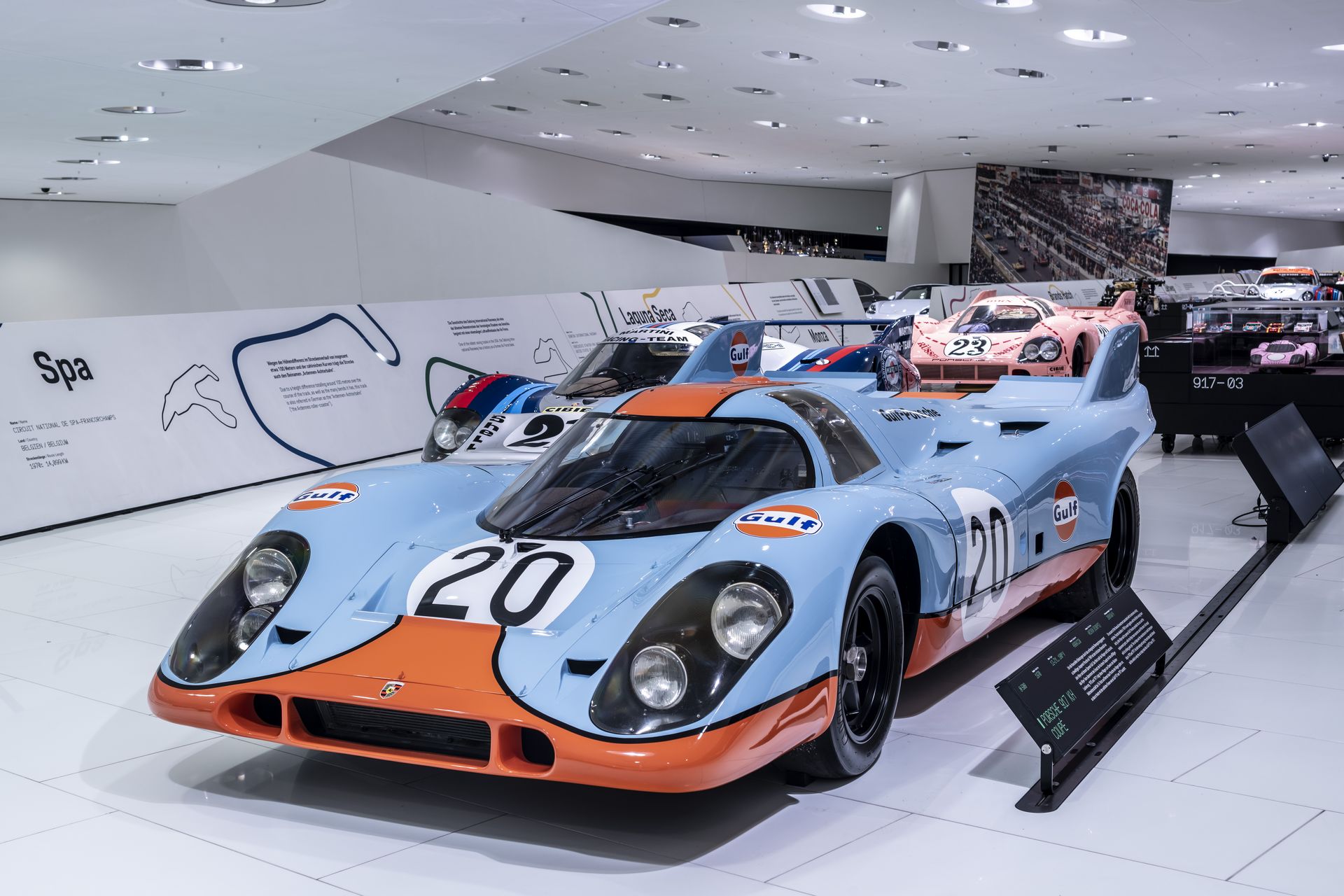 Porsche 917 Exhibition 11 Porsche Museum Celebrating 50th Birthday Of Legendary 917