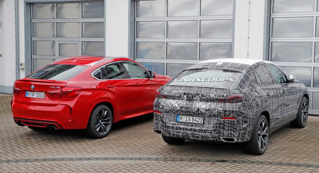  2020 BMW X6 Poses Next To 2019 X6 M For Good Measure