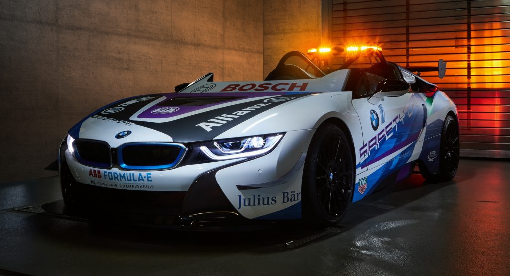  BMW Makes i8 Roadster A Speedster For Formula E’s New Safety Car