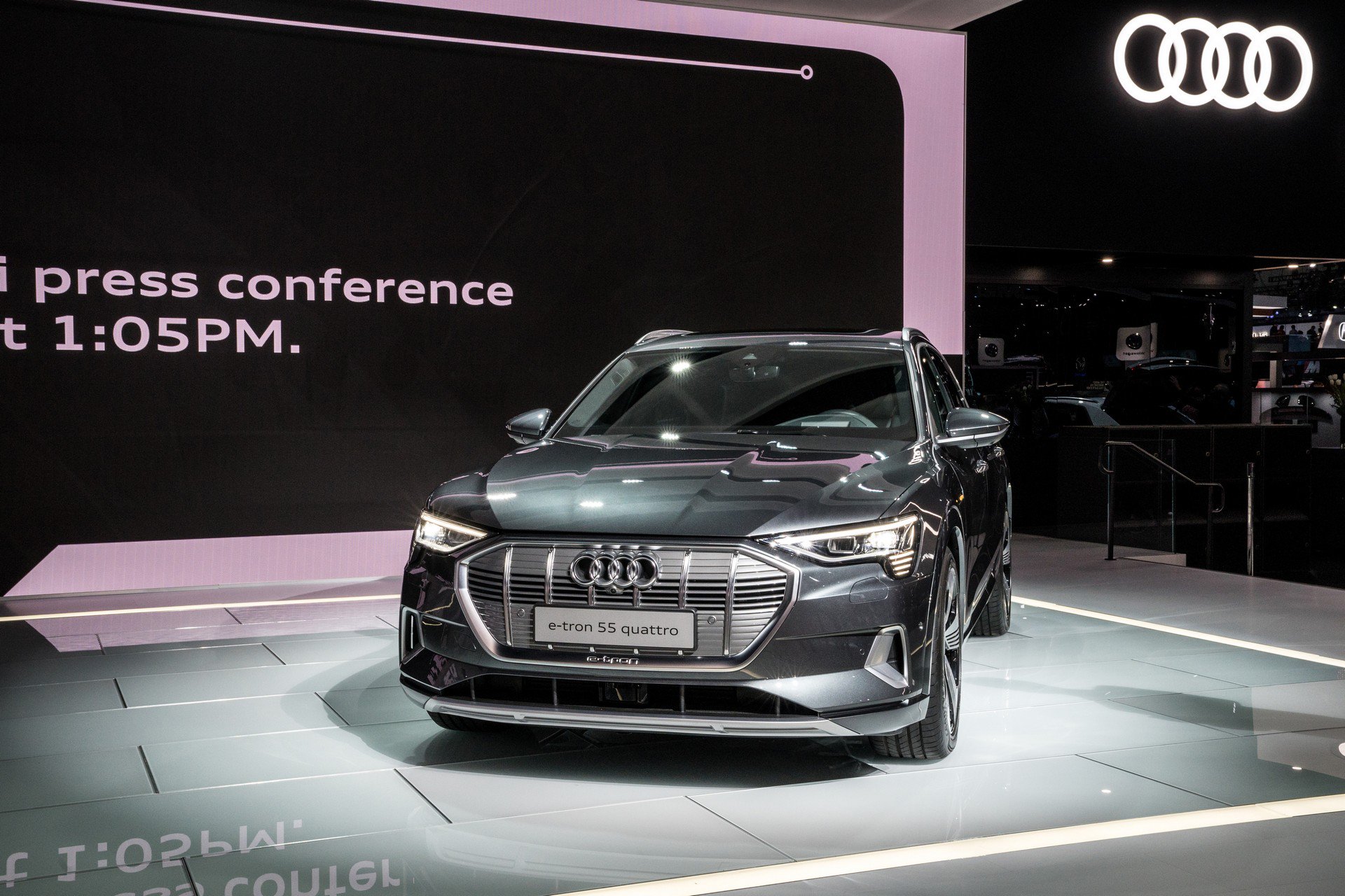 Audi e-tron Production 3 Audi E-Tron SUV With Vegan Interior Trim Sounds… Yummy?