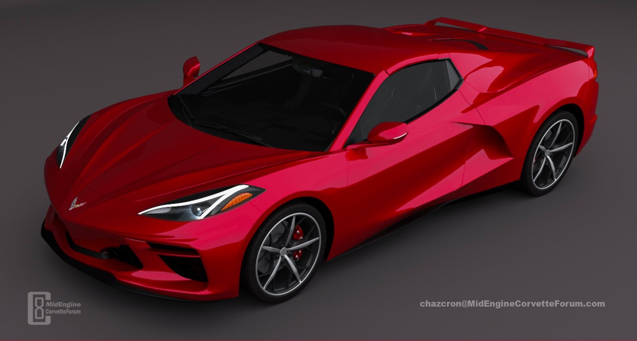 Latest 2020 Chevrolet Corvette C8 Renderings Seem Almost Real
