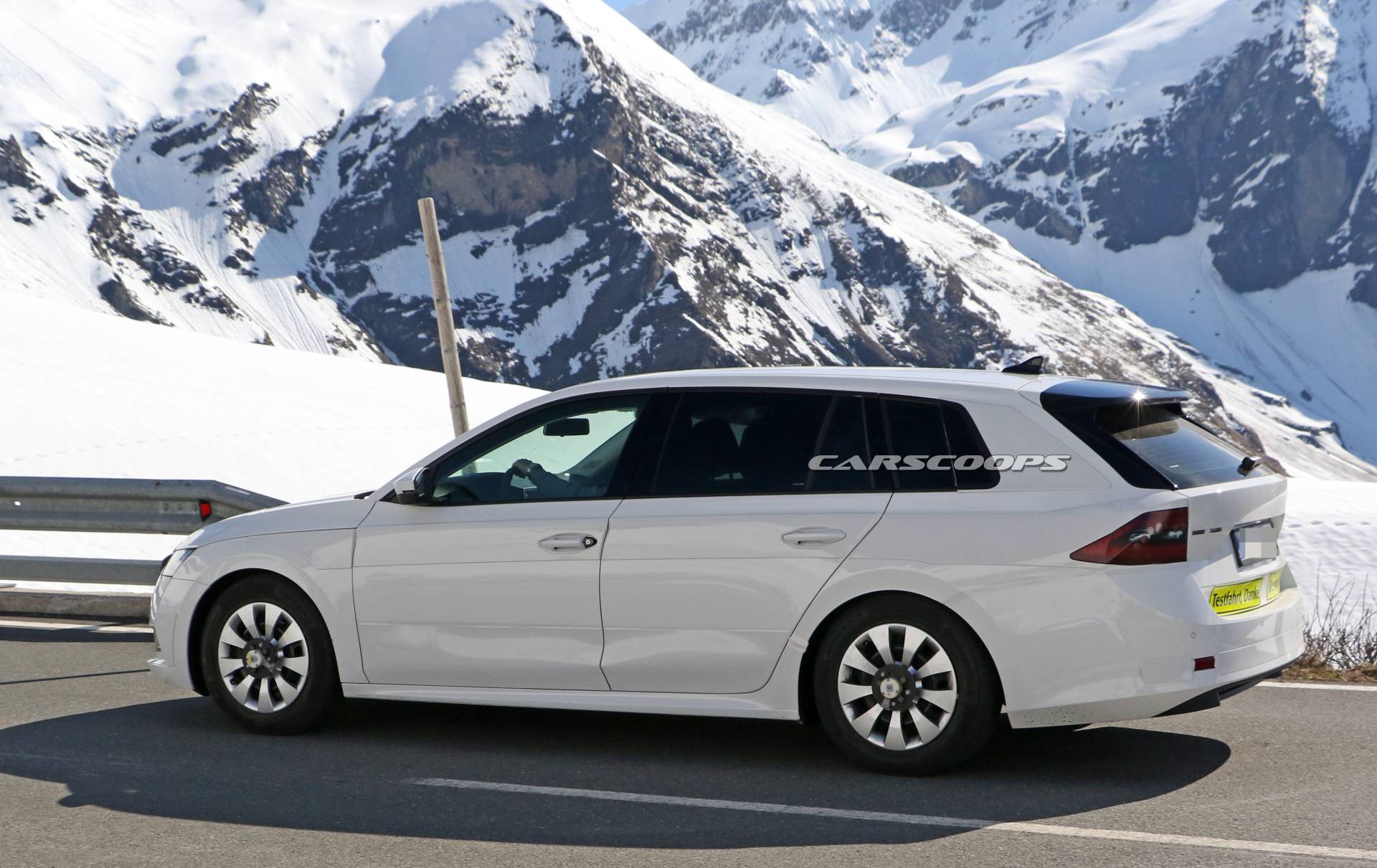 2020 Skoda Octavia Spotted Testing, Looks Like A Smaller Superb