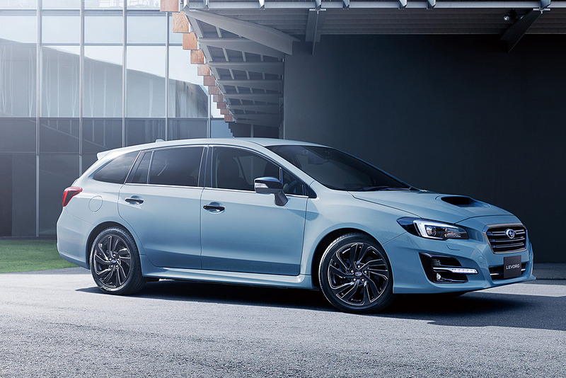 Subaru Levorg Japan 15 Subaru Levorg Gets STI Sport Black Selection And EyeSight Advantage Line Grades