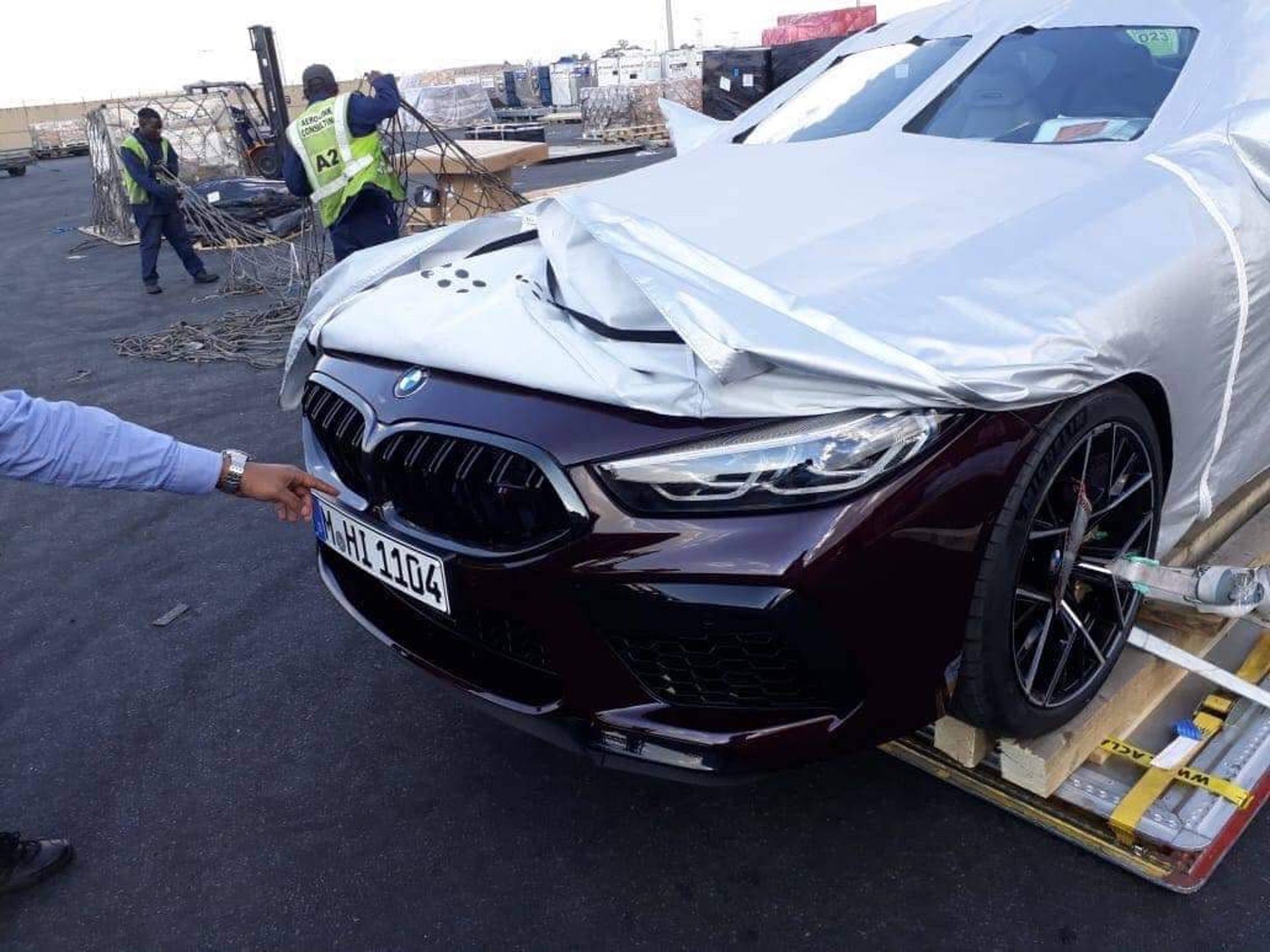 2020 BMW M8 Competition Does A Strip Tease In South Africa