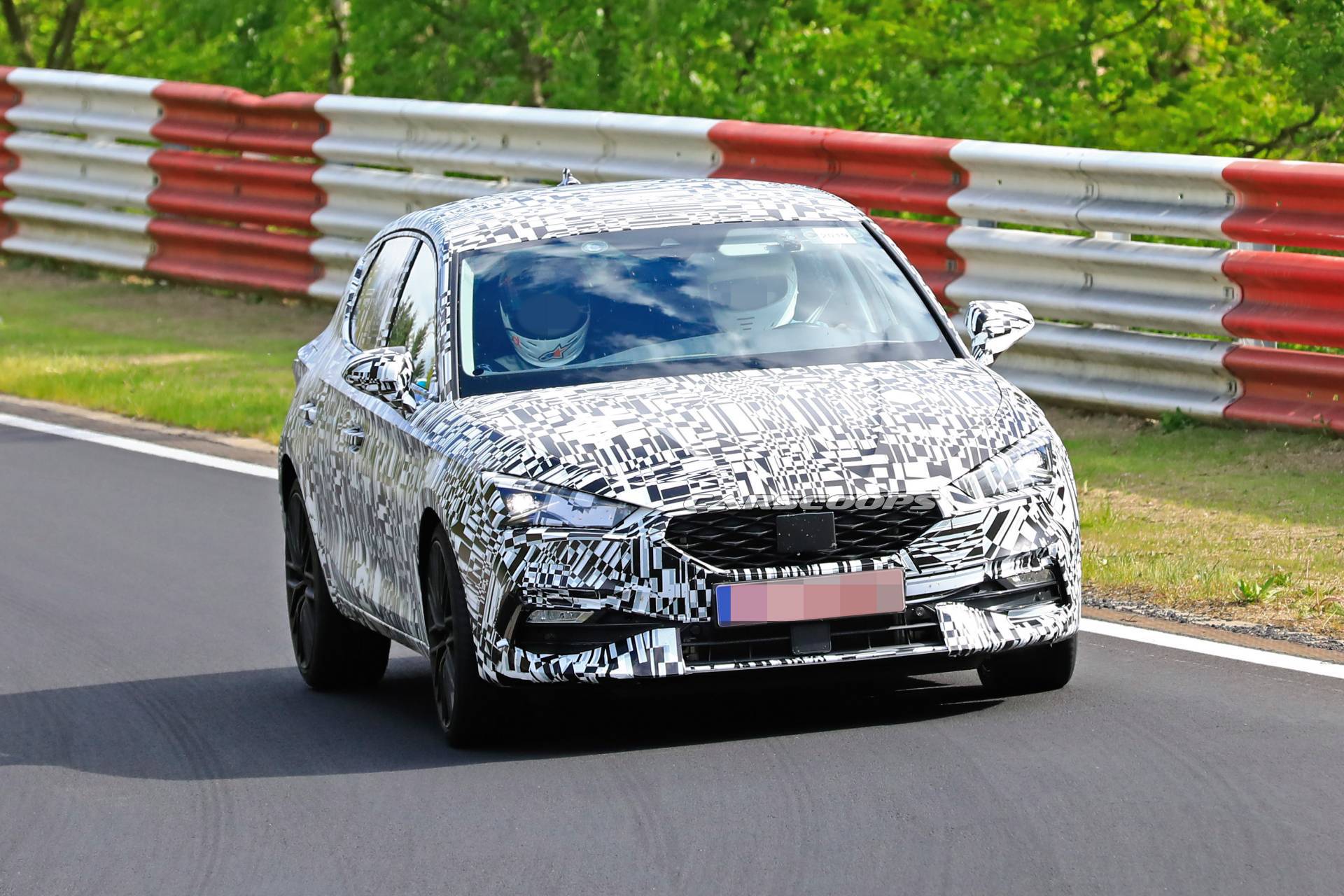 2020 Cupra Leon spy shots 1 241 HP Cupra Leon Plug-In Hybrid Hot Hatch Meets The Nürburgring