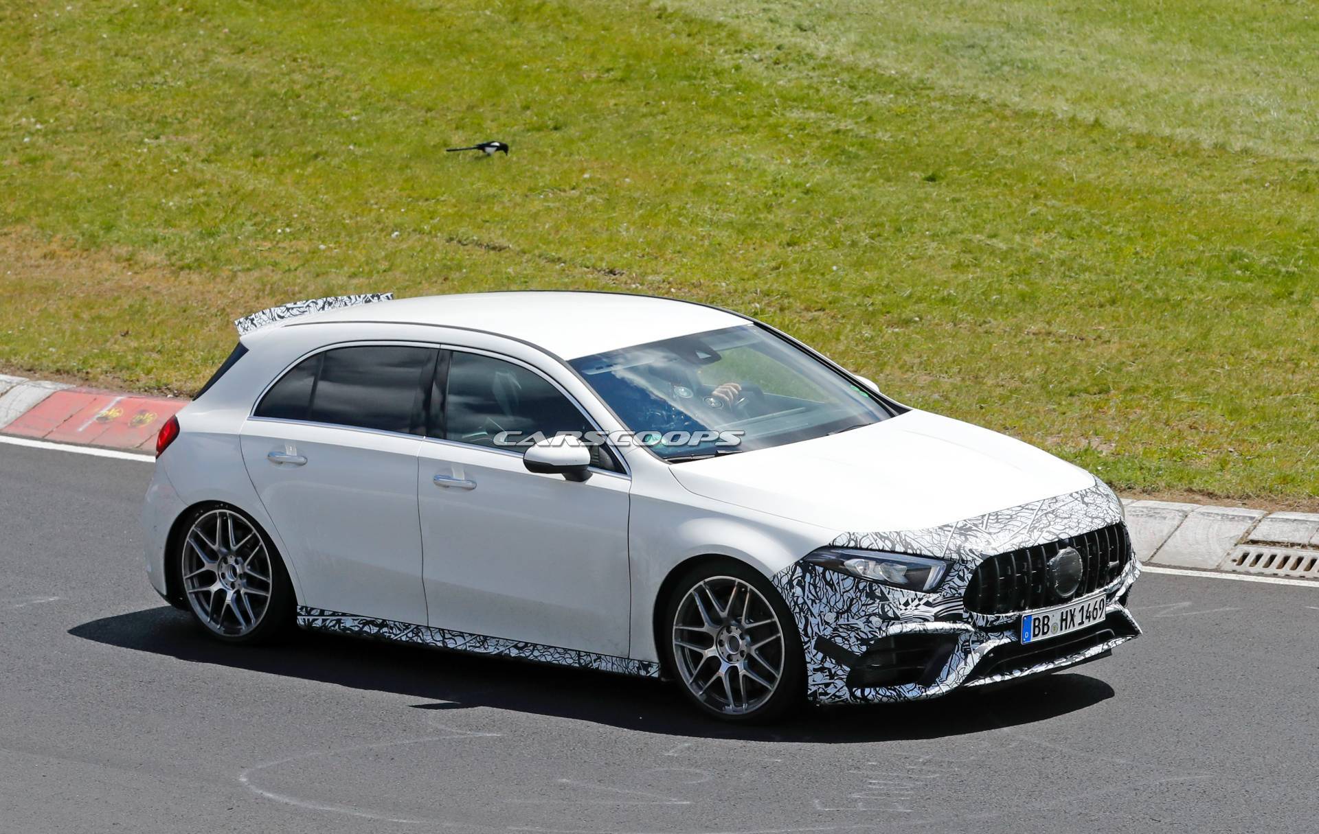 2020 Mercedes-AMG A45 Tackles The Nürburgring Virtually Undisguised