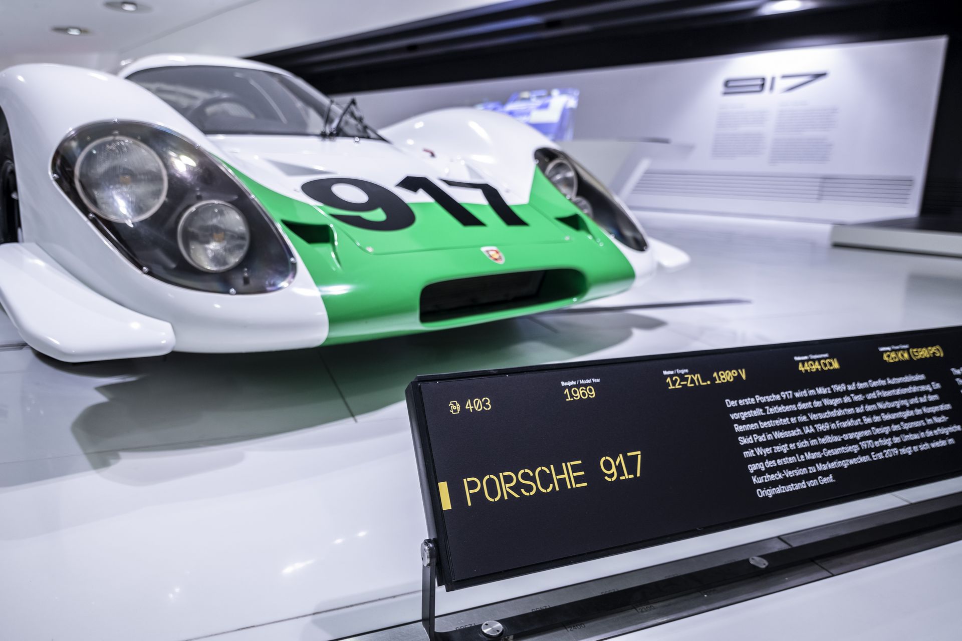 Porsche 917 Exhibition 15 Porsche Museum Celebrating 50th Birthday Of Legendary 917