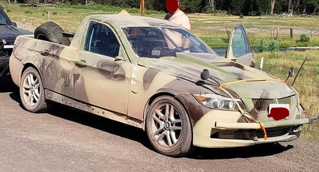  Hey Randy, Here’s A BMW E90 3-Series Pickup (But What’s Up With Those “KKK” Initials?)