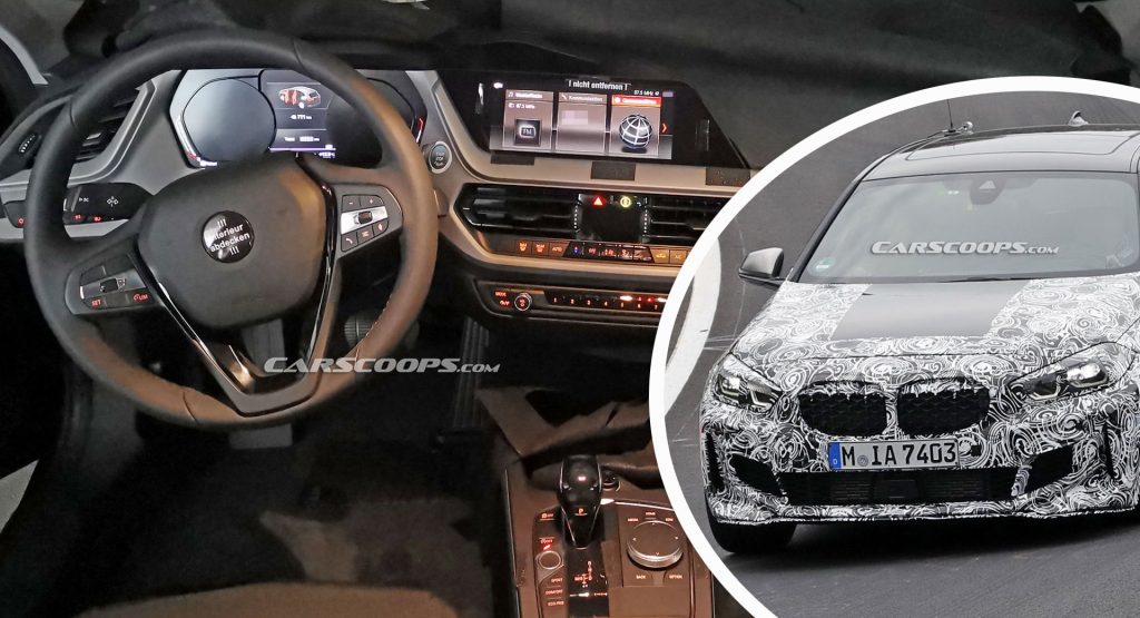  2020 BMW 1 Series Hatch Interior Caught Completely Undisguised