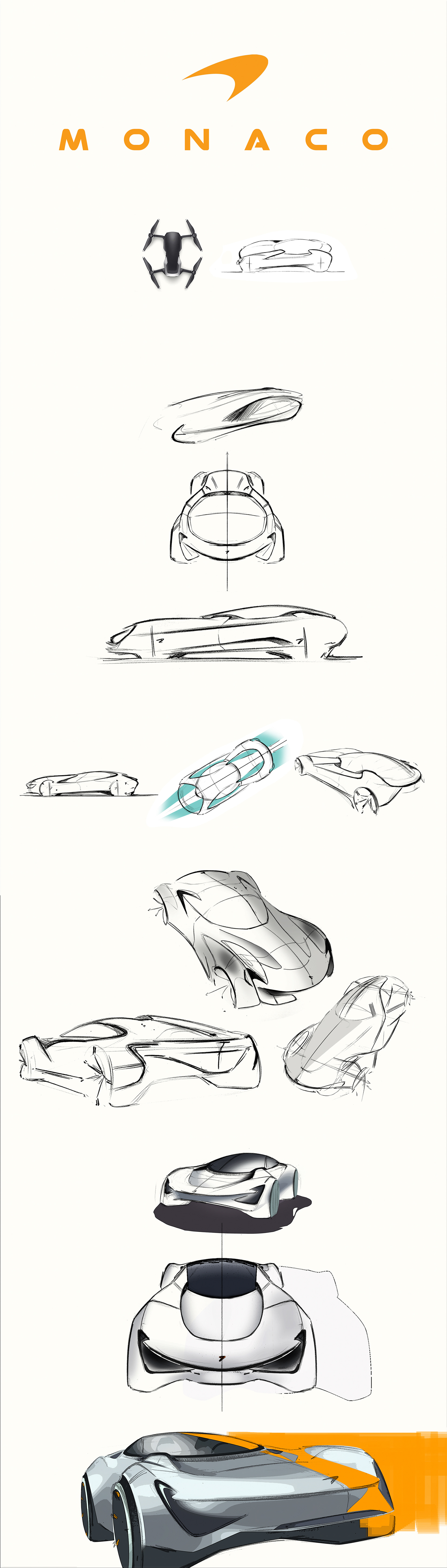 McLaren Monaco Concept Is A More Orthodox, Yet Futuristic, Grand Tourer