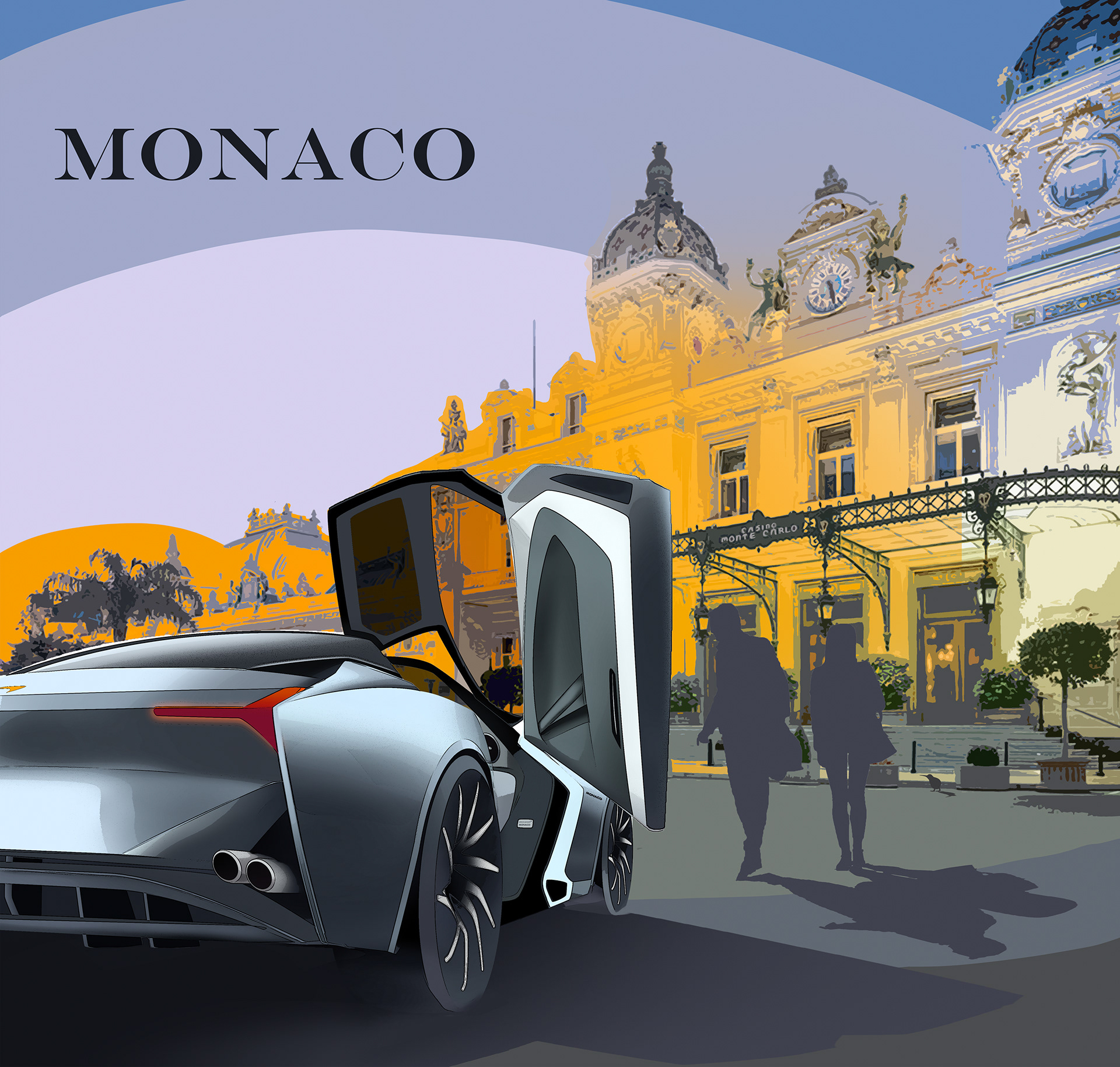 McLaren Monaco Concept Is A More Orthodox, Yet Futuristic, Grand Tourer