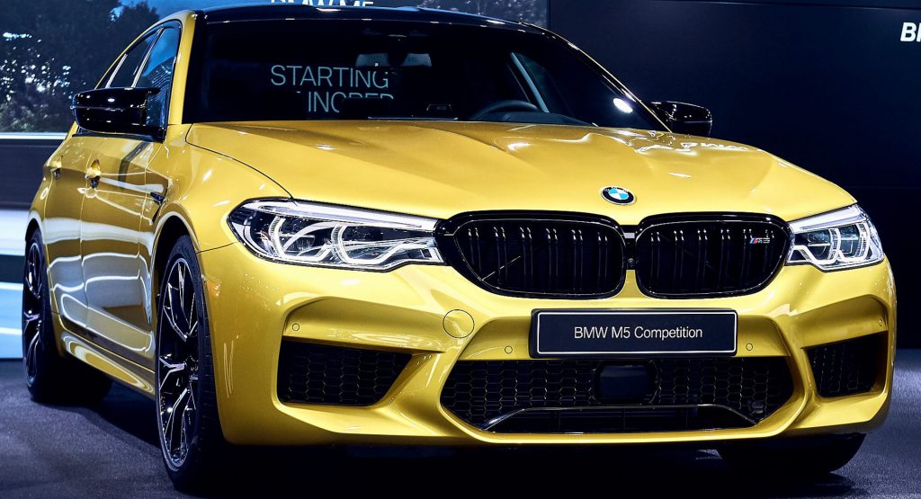  BMW M5 Competition In Austin Yellow Metallic Is A Head Turner