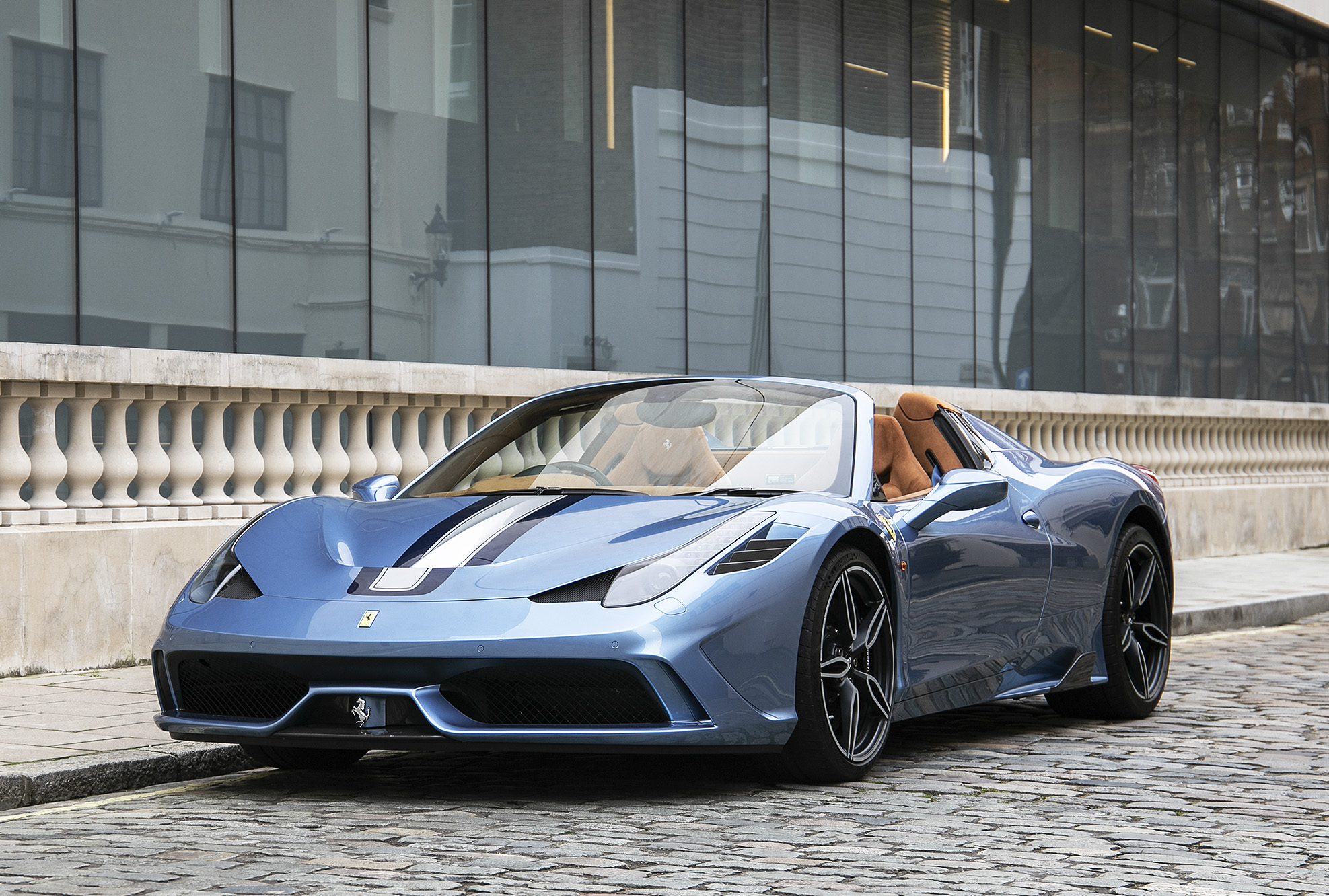 Ferrari 458 Speciale A: An $850K Baby Blue Dream Come True