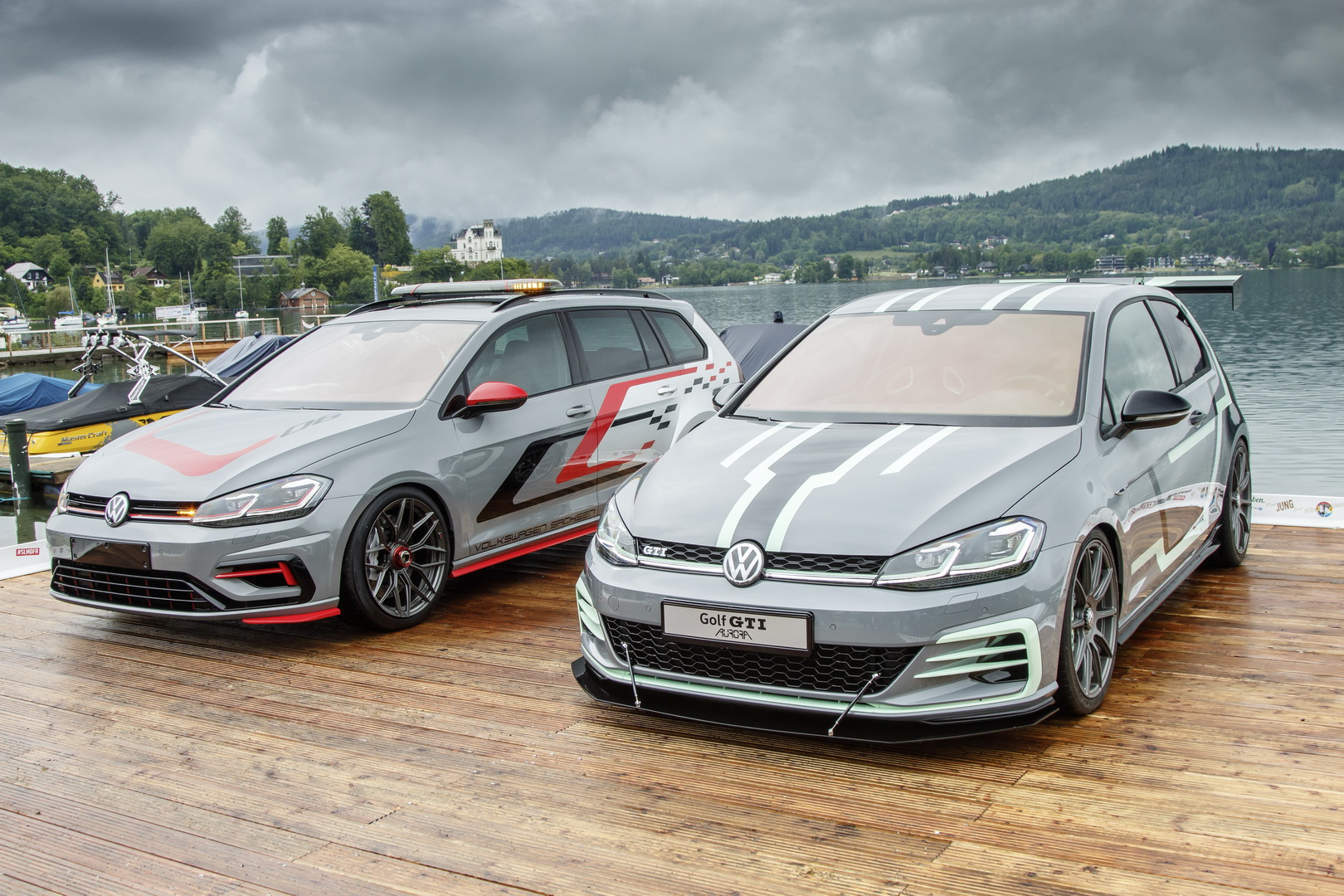 VW Shows 375 HP Golf GTI And 395 HP R Concepts In GTI Gathering