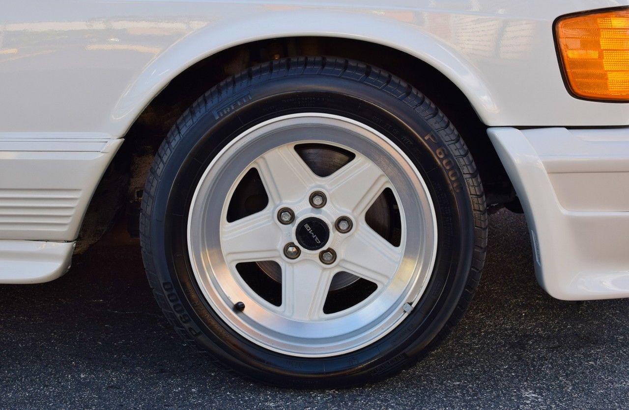 Mercedes Benz 500 SEC AMG 3 1985 Mercedes-Benz 500 SEC AMG Is An All-White, $57k Bruiser