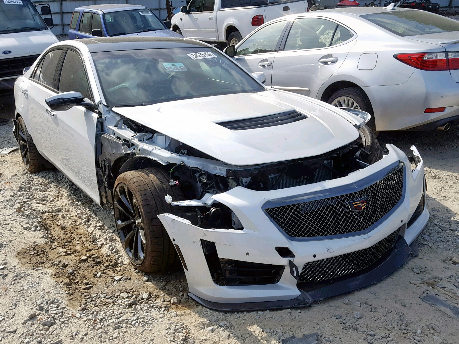 Cadillac CTS V Copart 1 Want To Put A Smile On The Face Of This 2017 Cadillac CTS-V?