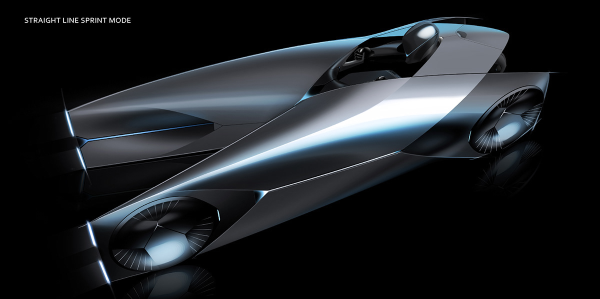 Concept Chariot Is A Fascinating Single-Seater With A Dual Identity