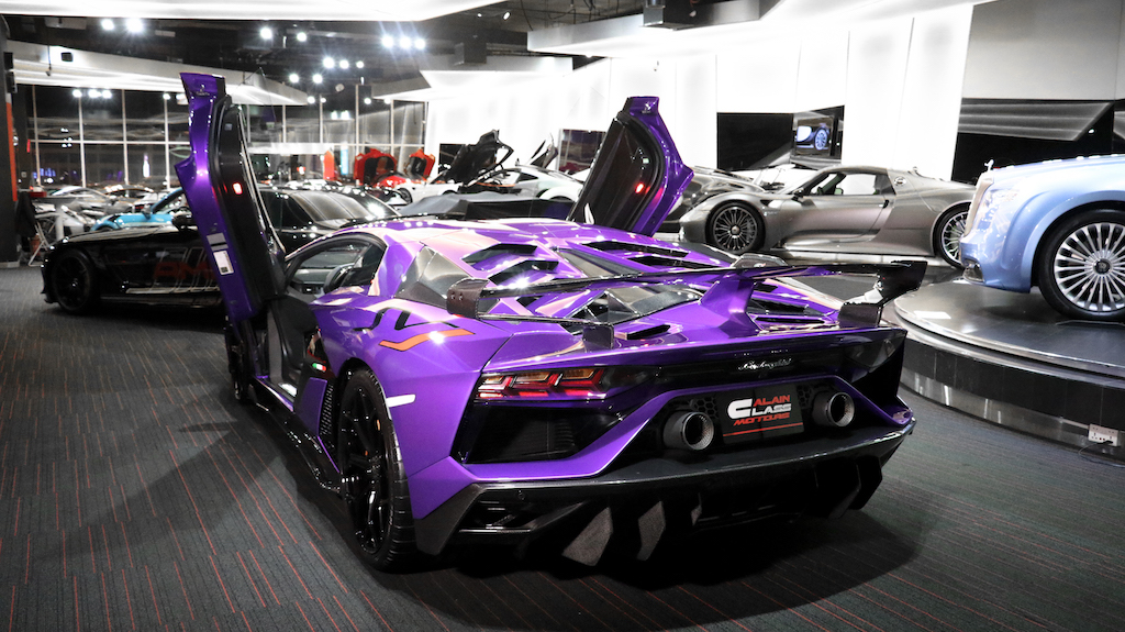This Lamborghini Aventador SVJ Stands Out Even In Supercar-Infested Dubai