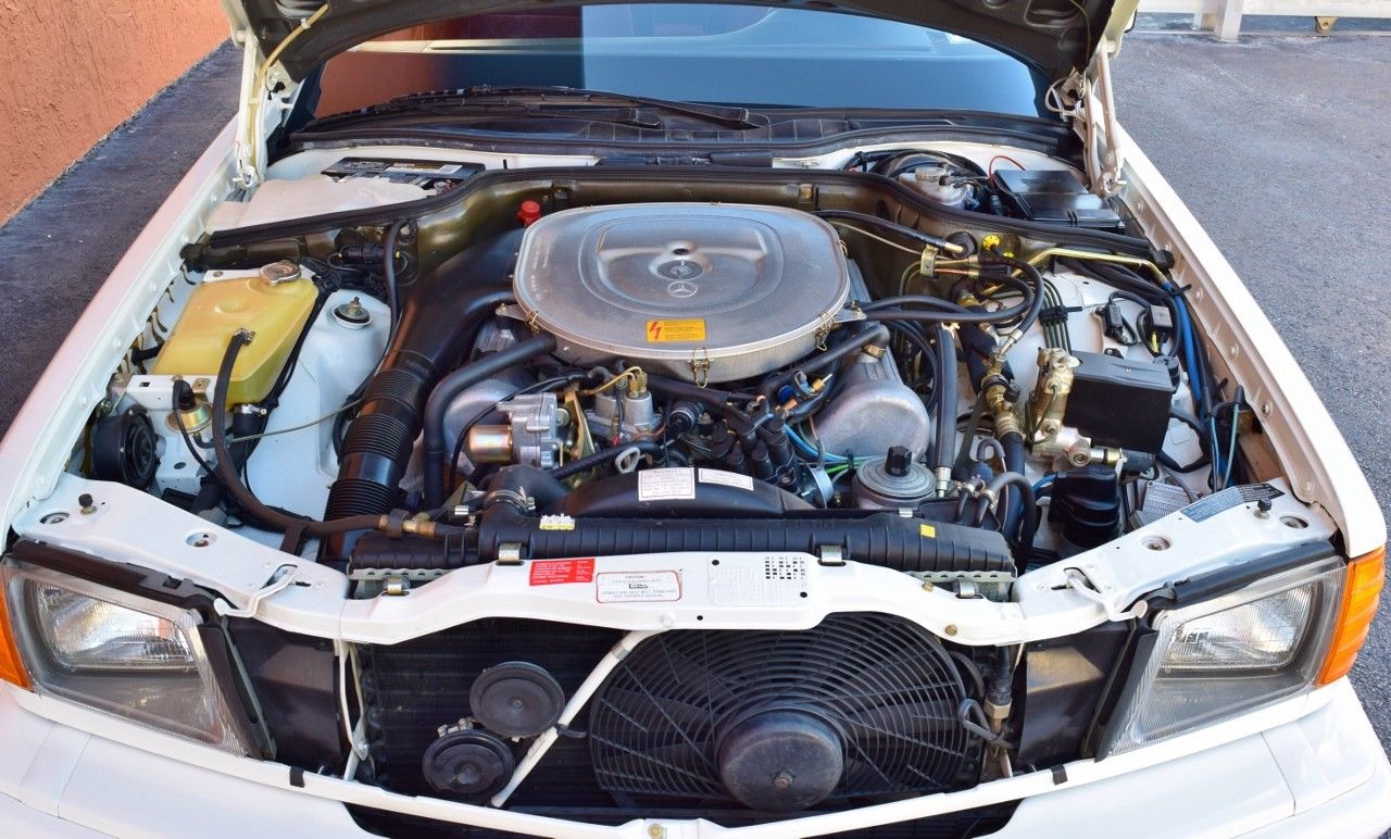 Mercedes Benz 500 SEC AMG 21 1985 Mercedes-Benz 500 SEC AMG Is An All-White, $57k Bruiser