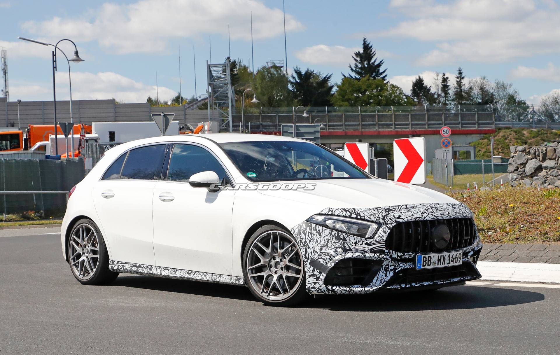 2020 Mercedes-AMG A45 Tackles The Nürburgring Virtually Undisguised