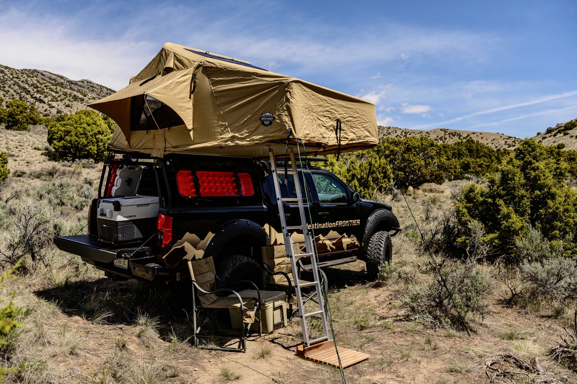 Nissan Destination Frontier-3 Nissan’s Destination Frontier Is A Rugged Truck Designed For Overlanding