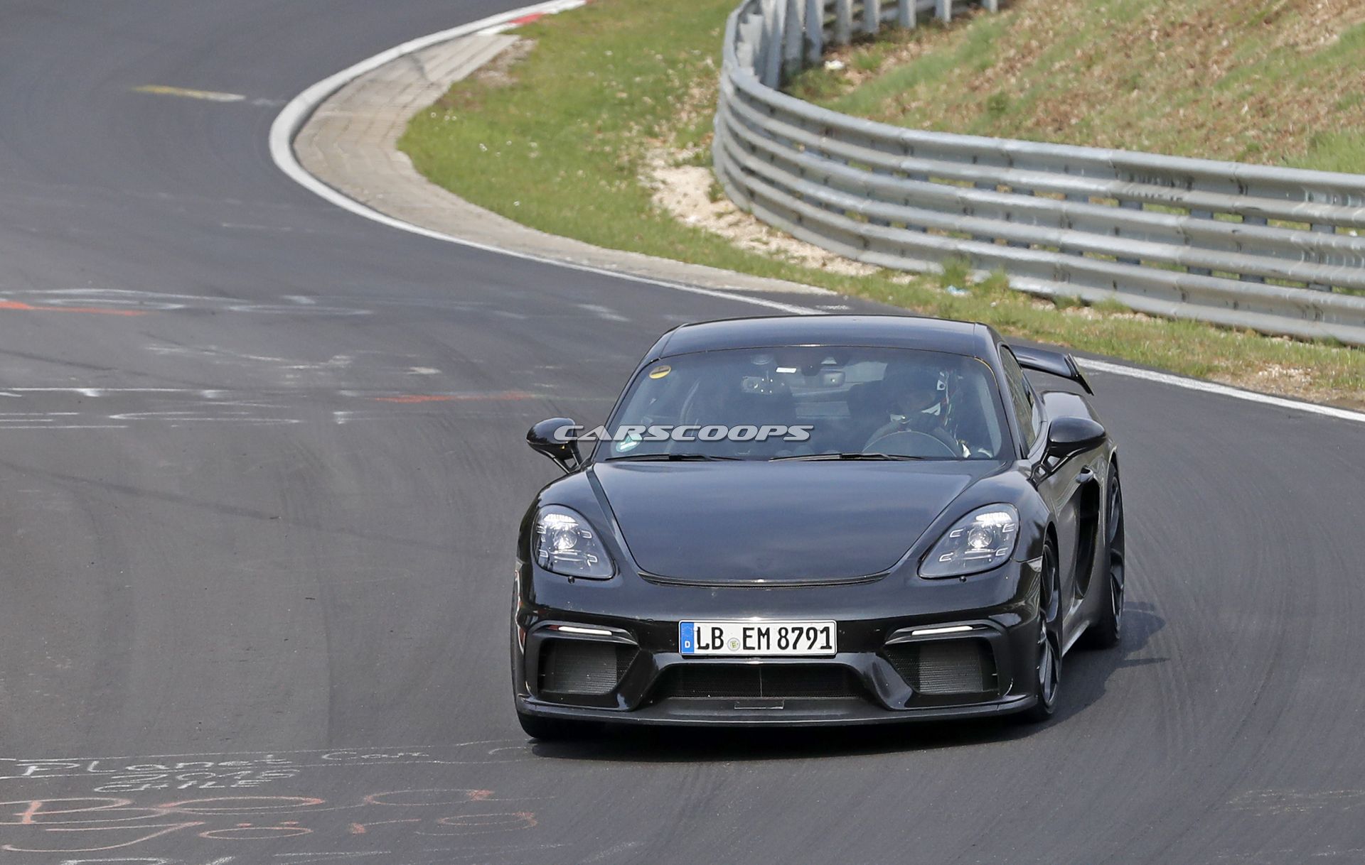 Porsche 718 Cayman GT4 Spy Shots 2 New Porsche 718 Cayman GT4 To Send Shockwaves Through Sports Car World