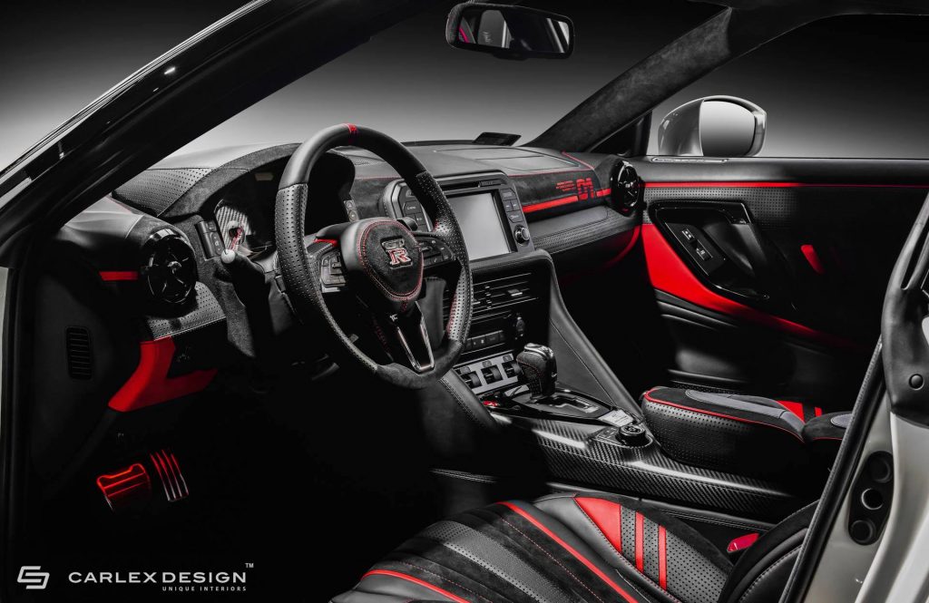 Nissan GT-R gets vibrant custom interior from Carlex