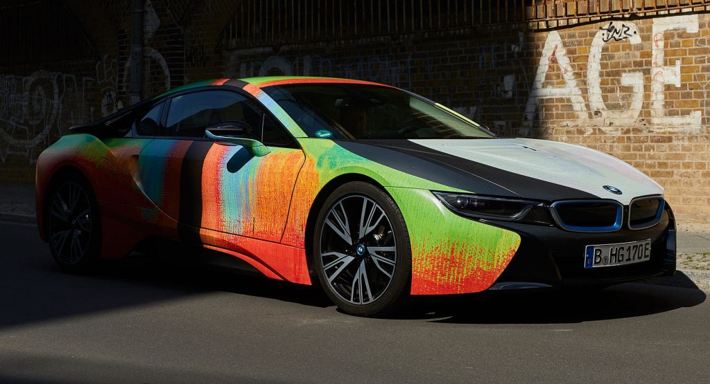  BMW i8 Gains A Colorful Look For The Sake Of Art