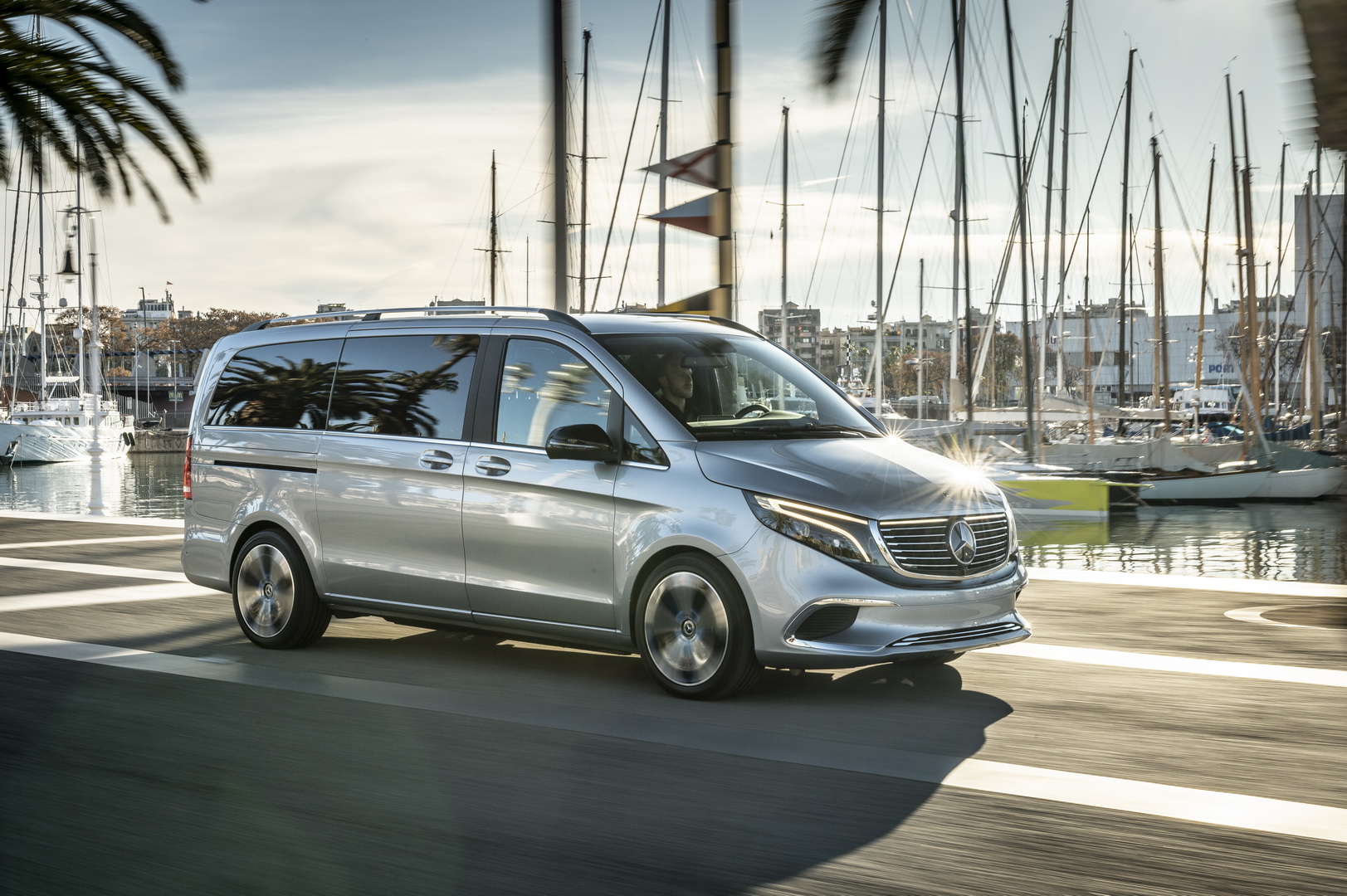 2019 mercedes-benz eqv concept 11 Mercedes-Benz Drives Concept EQV On The Streets Of Barcelona