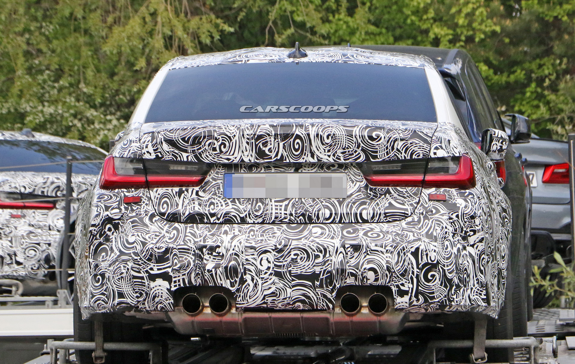 2020 bmw m3 new spy shots 13 Oh, No, Is The 2020 BMW M3 Sedan Going To Suffer From Gigantic Nostrils Too?