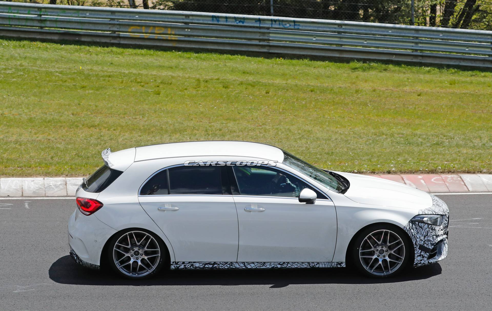 2020 Mercedes-AMG A45 Tackles The Nürburgring Virtually Undisguised