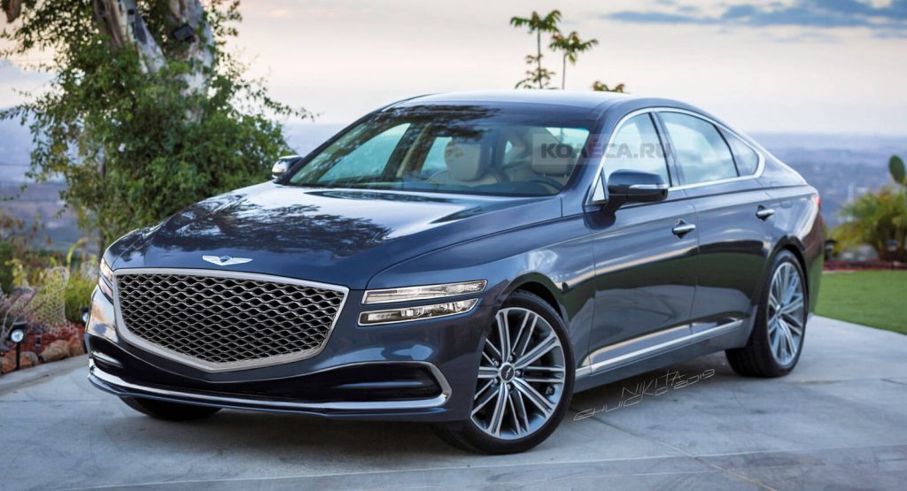 2020 Genesis G80 Render Is Indicative Of What We Know So Far