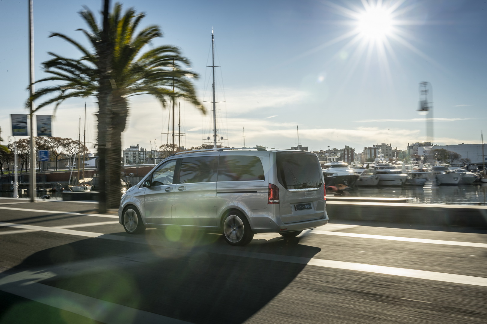 2019 mercedes-benz eqv concept 4 Mercedes-Benz Drives Concept EQV On The Streets Of Barcelona