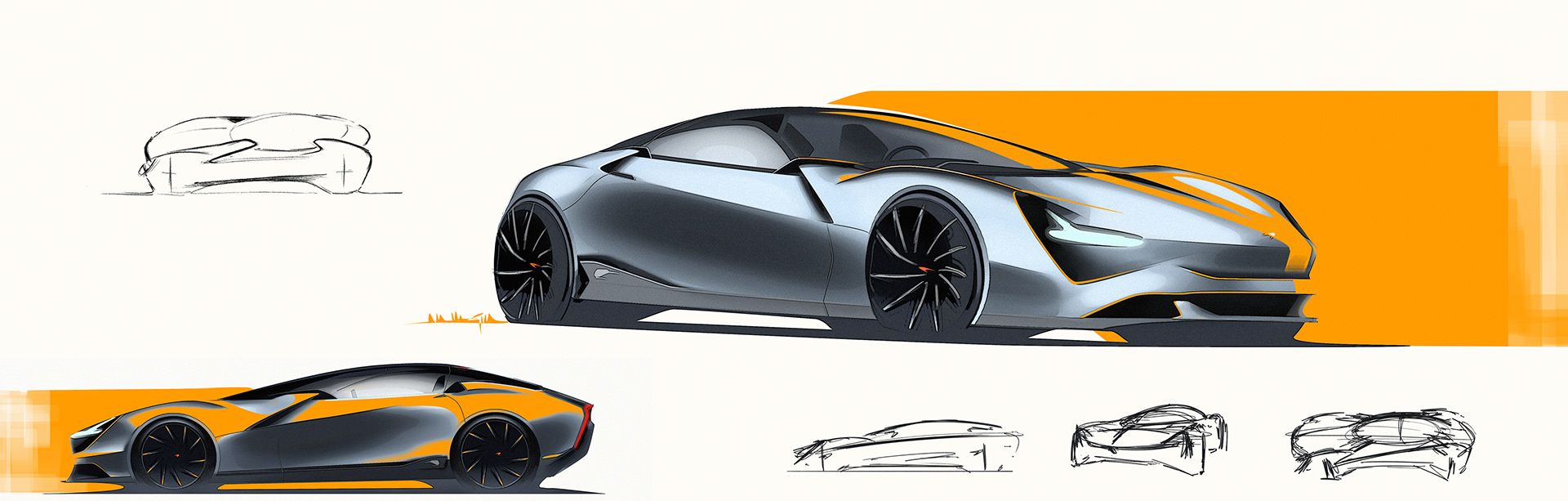 McLaren Monaco Concept Is A More Orthodox, Yet Futuristic, Grand Tourer