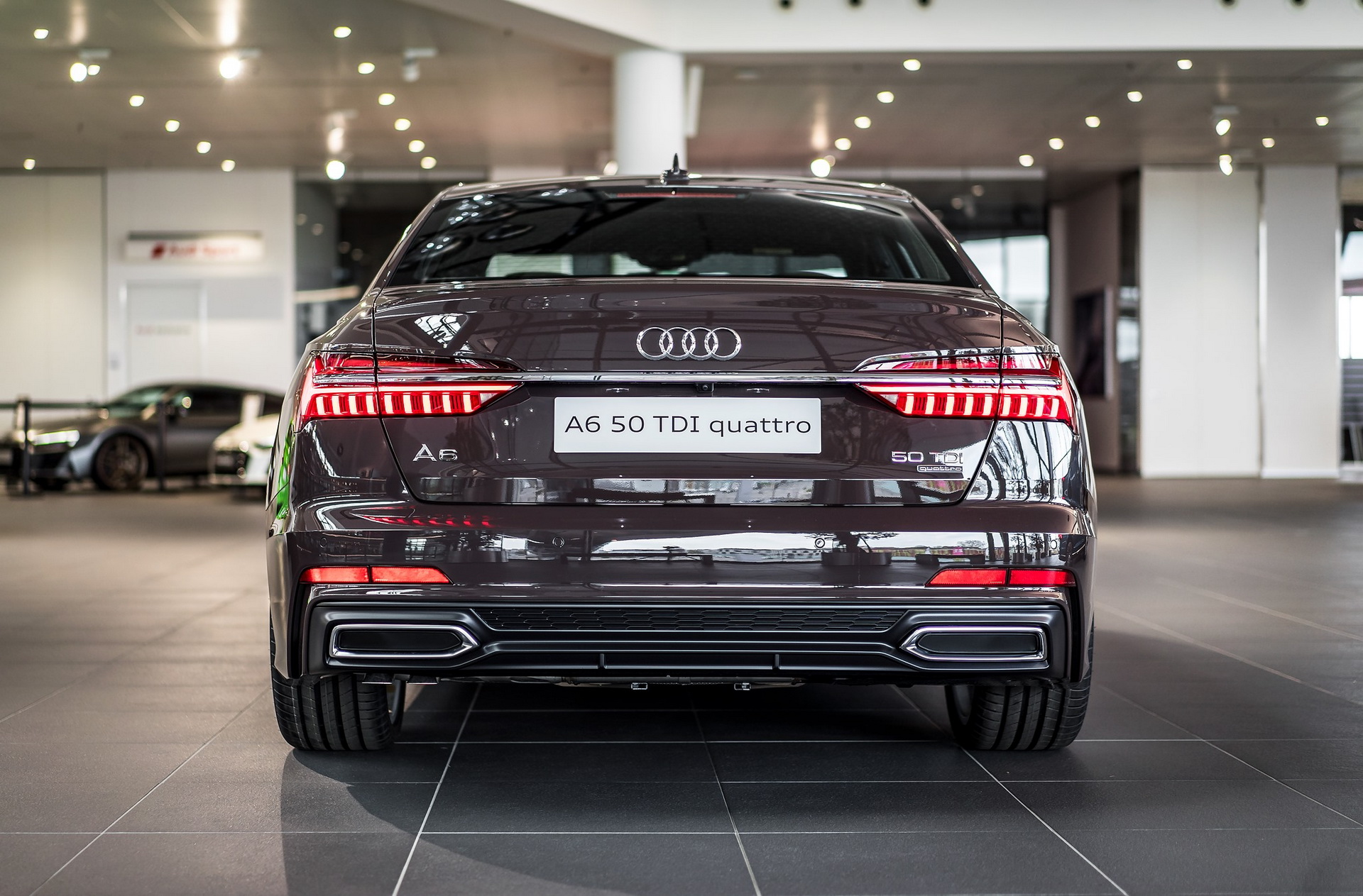 2019 audi a6 graubraun on display 2 Brown Sugar: This Audi A6 Sedan Is Oh So Sweetly Specced