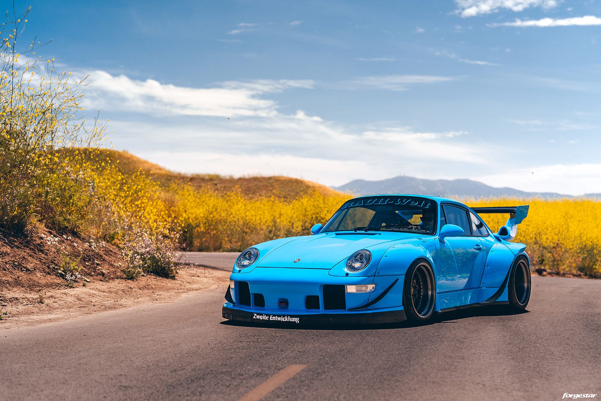 Riviera Blue Porsche 911 Might Be The Perfect RWB Creation