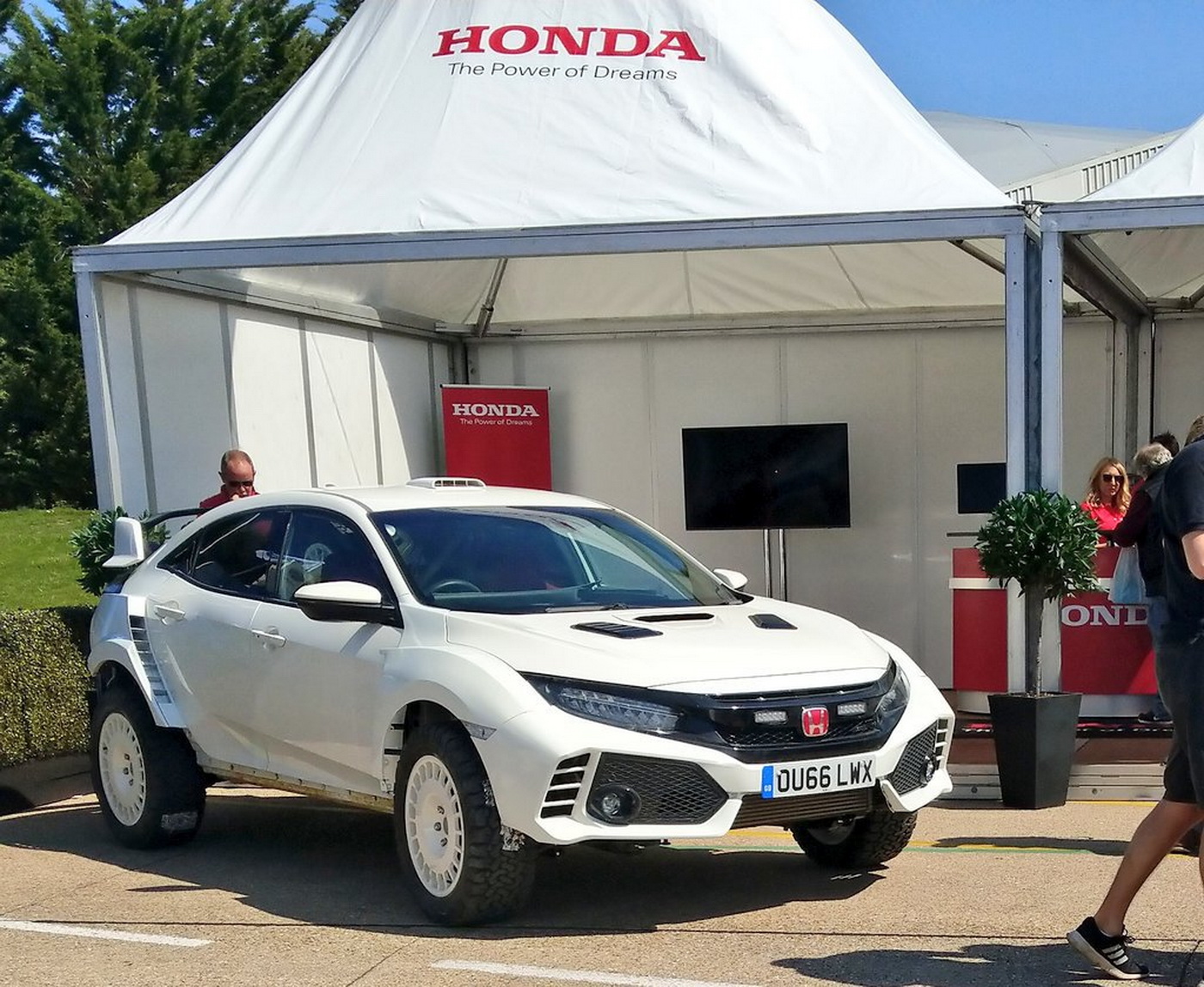 Honda Built Two New Civic Type R Concepts, One With Over 400HP, And This Rally Beast