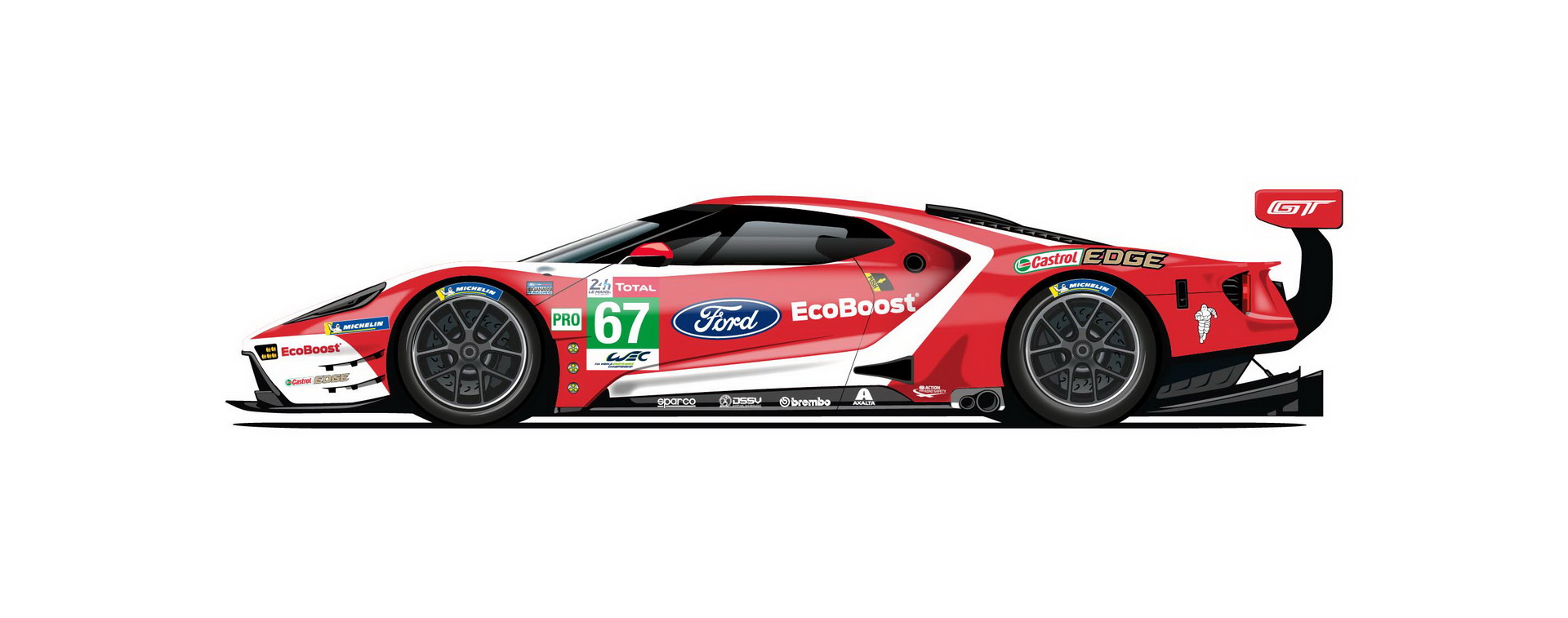 Factory Ford GTs Coming To Le Mans With ‘Celebration’ Liveries