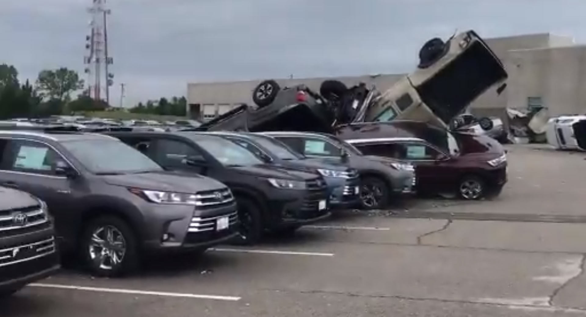 Tornado Wrecks Over 500 Chevrolets And Toyotas, Damages Exceed $15 ...
